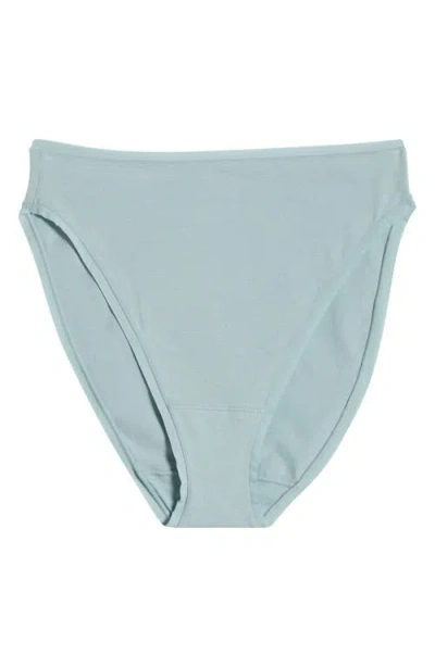 Natori Bliss Bare Cotton High Cut Briefs