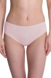 Natori Bliss Bare Cotton Hipster Briefs In Pink