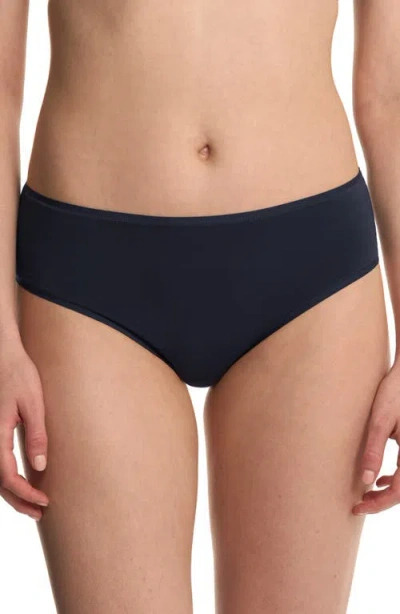 Natori Bliss Bare Cotton Hipster Briefs In Black