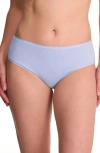 Natori Bliss Bare Cotton Hipster Briefs In Glacier Blue
