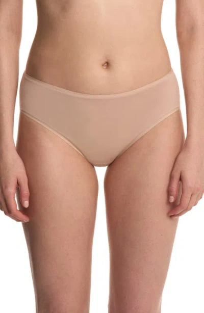 Natori Bliss Bare Cotton Hipster Briefs In Neutral