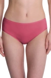 Natori Bliss Bare Cotton Hipster Briefs In Pink