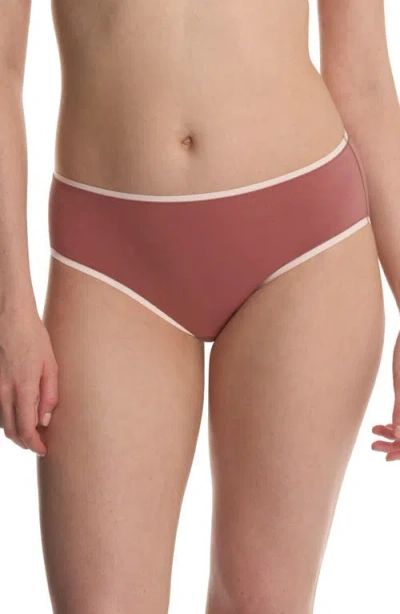 Natori Bliss Bare Cotton Hipster Briefs In Multi