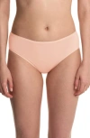 Natori Bliss Bare Cotton Hipster Briefs In White