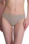 Natori Bliss Bare Cotton Thong In Neutral