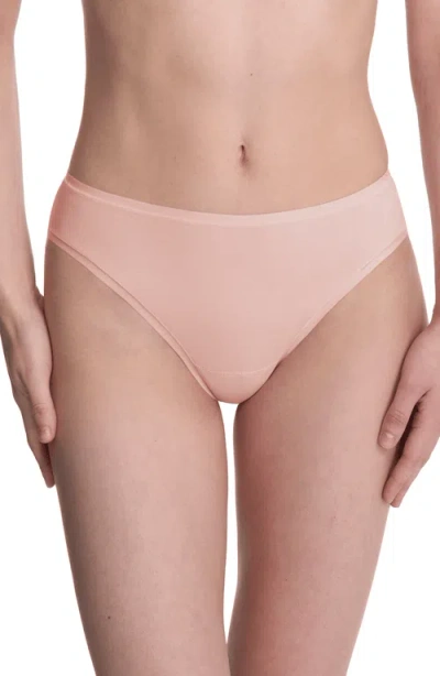 Natori Bliss Bare Cotton Thong In Potpourri