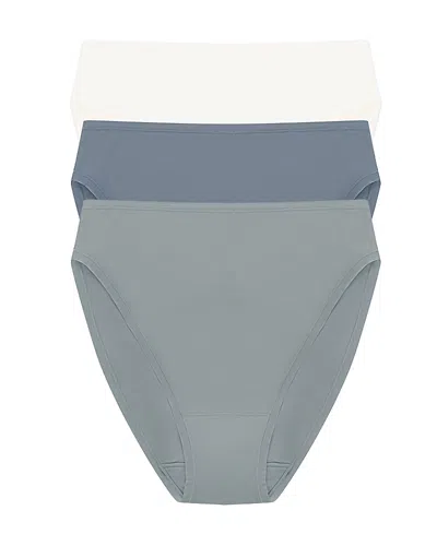 NATORI BLISS BARE HIGH CUT BRIEF, PACK OF 3