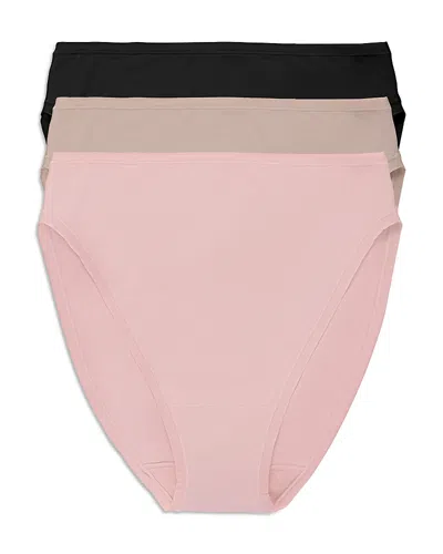 NATORI BLISS BARE HIGH CUT BRIEF, PACK OF 3