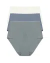 Natori Women's 3-pk. Bliss Bare Cotton High-waist Brief Underwear 778346mp