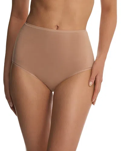 Natori Bliss Bare High Waisted Brief In Brown