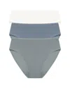 Natori Women's 3-pk. Bliss Bare Cotton High-waist Brief Underwear 778346mp