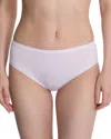 Natori Bliss Bare Cotton Hipster Briefs In White