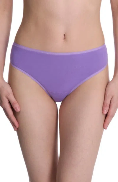 NATORI NATORI BLISS BARE STRETCH COTTON THONG