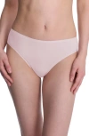 Natori Bliss Bare Stretch Cotton Thong In Neutral