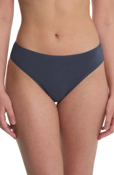 NATORI NATORI BLISS BARE STRETCH COTTON THONG