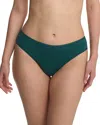 Natori Bliss Bare Thong In Green