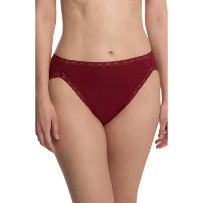 Natori Bliss Cotton French Cut Brief In Brown