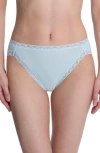 Natori Bliss French Cut Bikinis In Blue