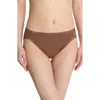 Natori Bliss French Cut Bikinis In Nutmeg