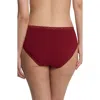 Natori Bliss Cotton French Cut Briefs In Red