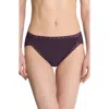 Natori Bliss Cotton French Cut Briefs In Verbena