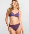 Natori Bliss Lace-trim Bikini Briefs In Verbena