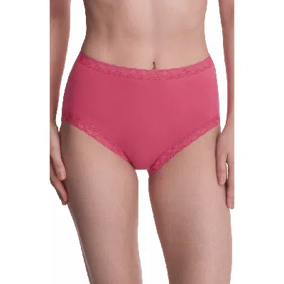 Natori Bliss Cotton Full Brief In Pink