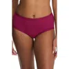 Natori Bliss Cotton Full Brief In Red