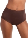 Natori Bliss Cotton Full Brief In French Roast