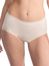 Natori Bliss Cotton Full Brief In Ivory
