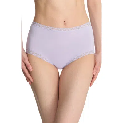 Natori Bliss Cotton Full Brief In Lavender Haze