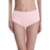 Natori Bliss Cotton Full Brief In Pink