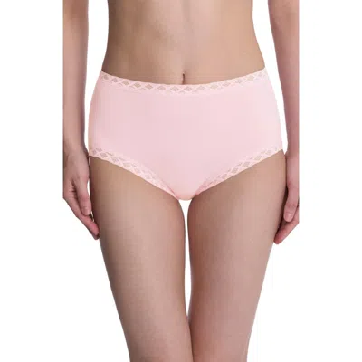 Natori Bliss Cotton Full Brief In Pink