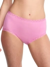 Natori Bliss Cotton Full Brief In Tulip Pink