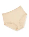 Natori Bliss Cotton Full Briefs In Brown