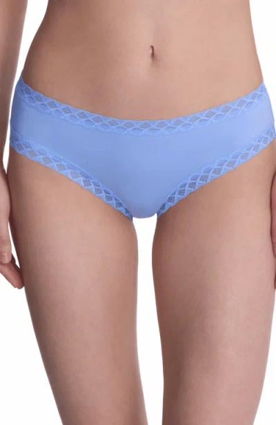 Natori Bliss Cotton Girl Brief In Blue