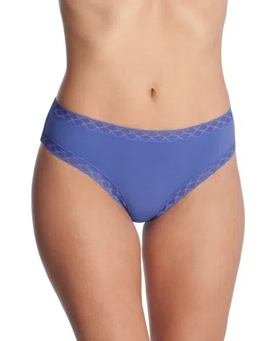 Natori Bliss Cotton Girl Brief In French Blue