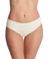 Natori Bliss Cotton Girl Brief In Ivory