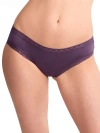 Natori Bliss Lace-trim Bikini Briefs In Verbena