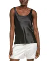 Natori Bliss Essentials V-neck Top In Black