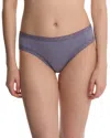Natori Bliss French Cut Bikinis In Purple