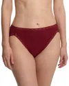 Natori Bliss French Cut Bikinis In Red