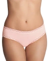 Natori Bliss Cotton French Cut Briefs In Seashell