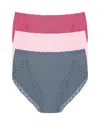 Natori Bliss Cotton French Cut Brief 3-pack