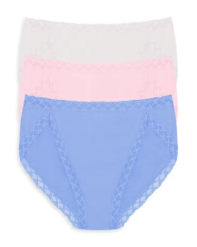 NATORI BLISS FRENCH CUT BIKINIS, SET OF 3
