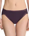 Natori Bliss Lace-trim Bikini Briefs In Verbena