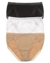 Natori Bliss French Cut Bikinis In White