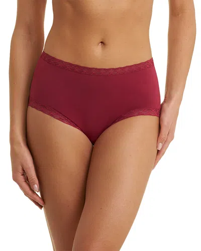 Natori Bliss Full Briefs In Brown