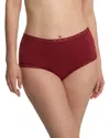 Natori Bliss Full Briefs In Red
