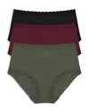 Natori Bliss Full Briefs, Set Of 3